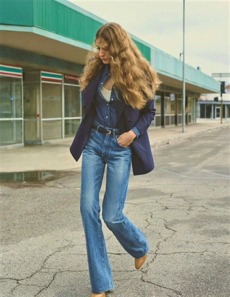 Felice Noordhoff Denim Story by Gregory Harris Vogue Japan — Anne